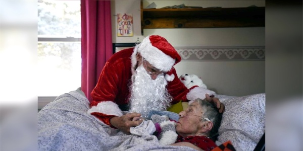 When Santa Visited A Nursing Home...