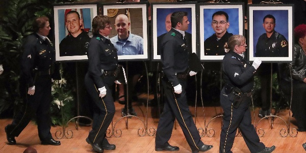 Honoring Cops Killed Protecting Protesters