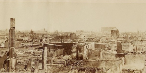 The Great Chicago Fire, and the Even Greater Recovery