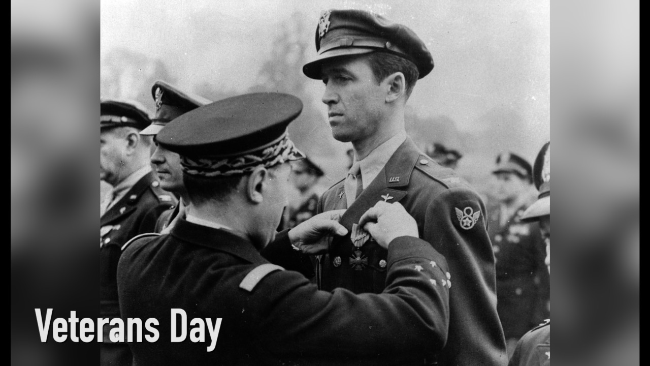 Jimmy Stewart: Hollywood Goes to War (Veterans Day)