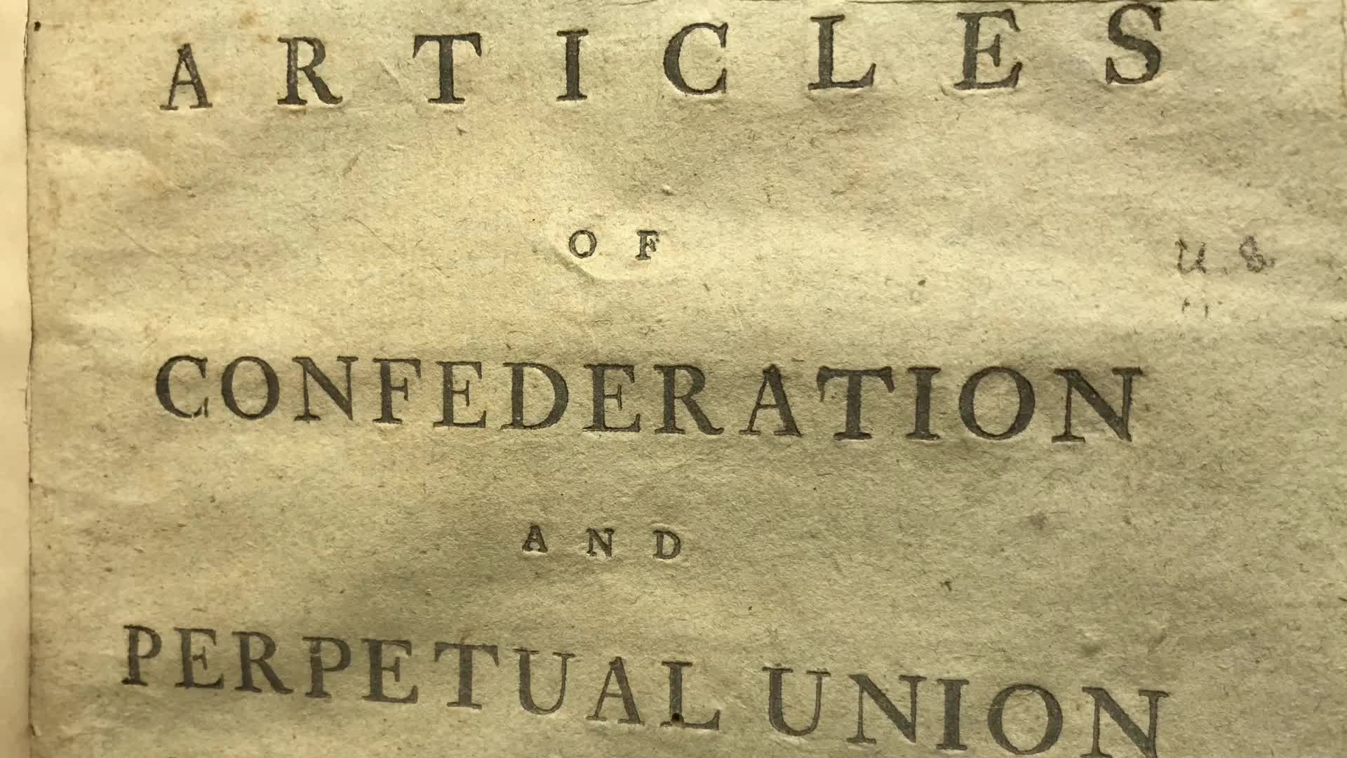 The Journey From The Articles of Confederation To The Constitution