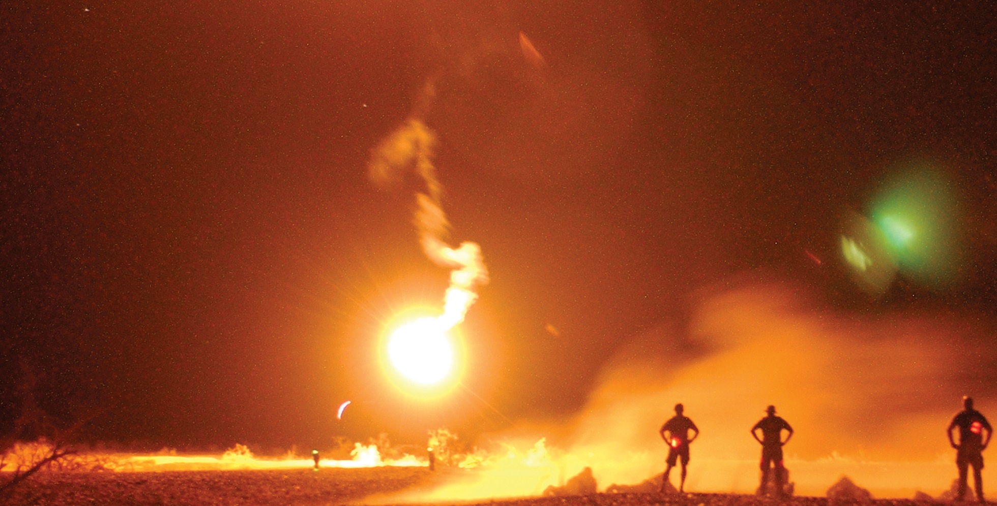 Midnight at the Live Fire Exercise