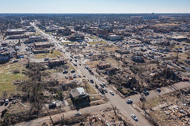 A Town After A Tornado