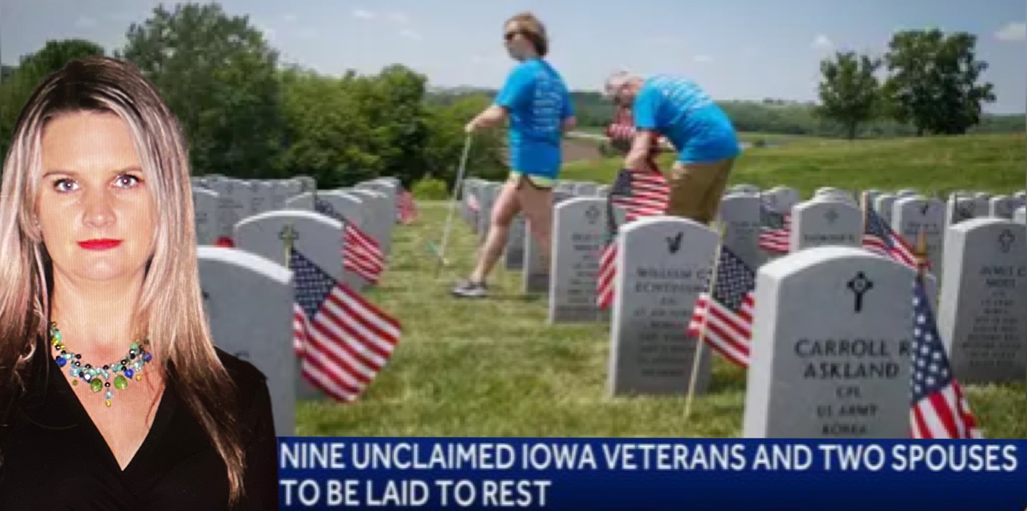 She Buried Over 60 Unclaimed People, Including Many Veterans