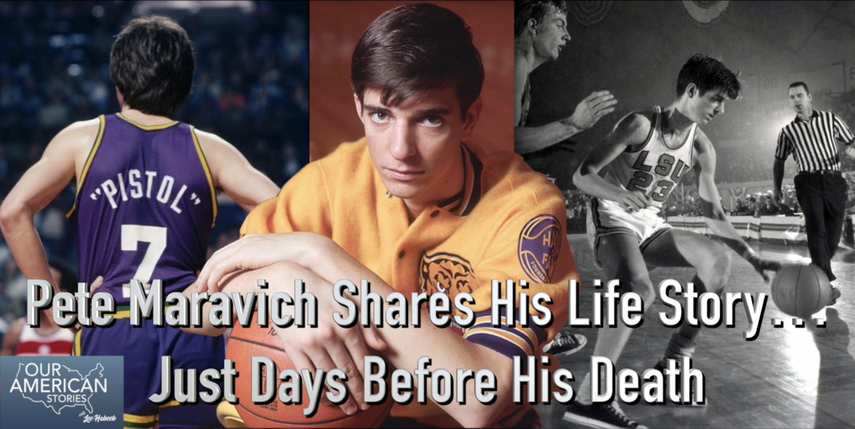 Pete Maravich Shares His Life Story… Just Days Before His Death (born on this day, 1947)