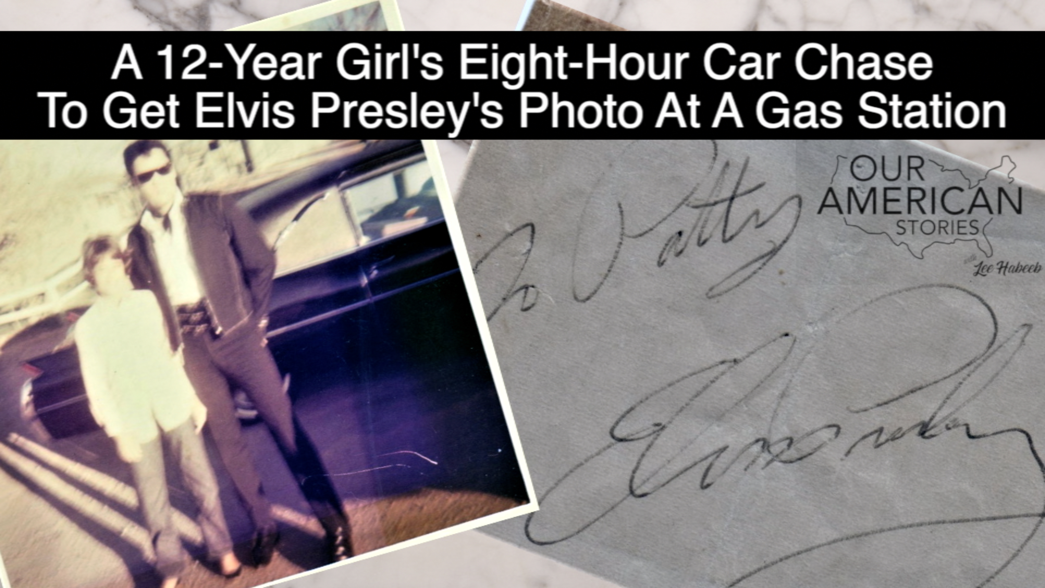 A 12-Year Girl's Eight-Hour Car Chase To Get Elvis Presley's Photo At A Gas Station