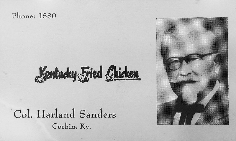 The Man Who Was the Founder AND Mascot: KFC's Colonel Sanders