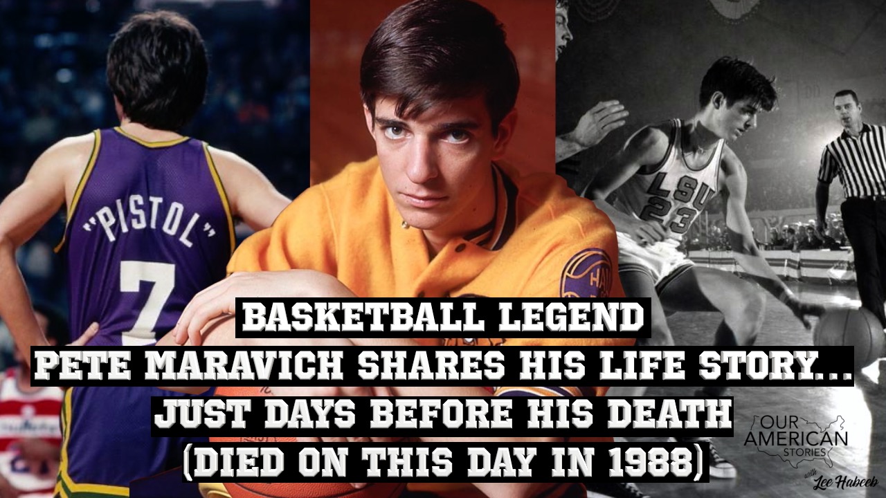 Pete Maravich Shares His Life Story…  Just Days Before His Death (Died on this Day in 1988)