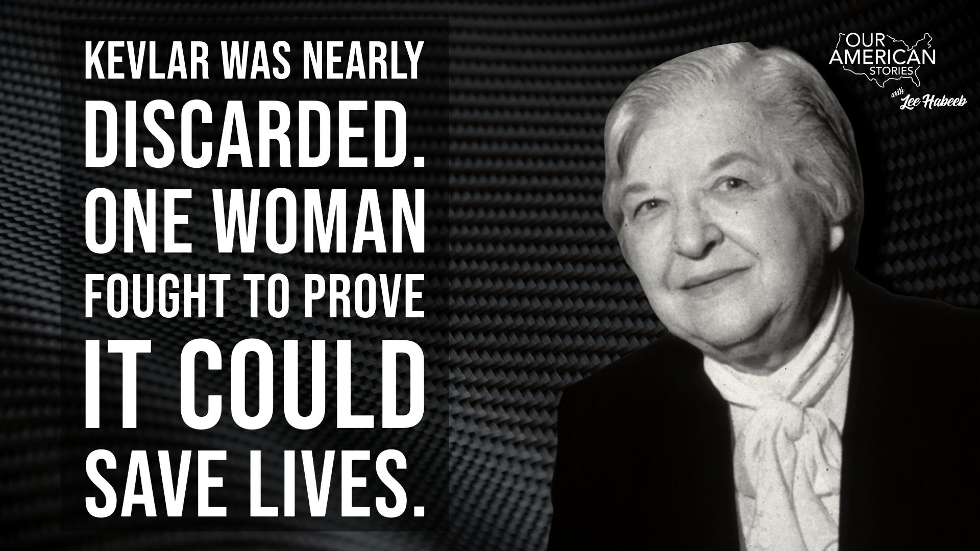Kevlar Was Nearly Discarded. One Woman Fought to Prove It Could Save Lives