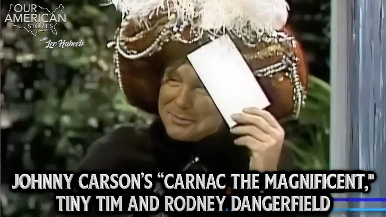 Johnny Carson’s “Carnac the Magnificent,” Tiny Tim, and Rodney Dangerfiel